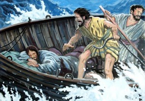 Jesus-sleeping-in-boat-at-peace-in-storm